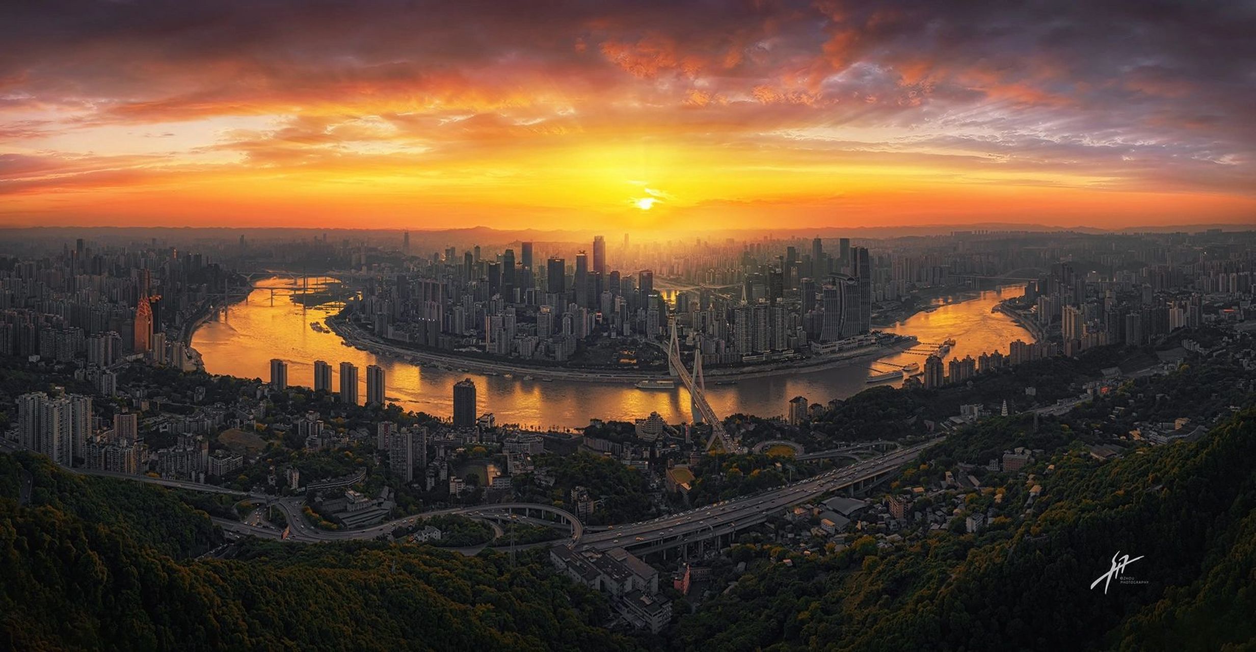 重庆拍照|永远拍不腻的重庆全景 在南山俯瞰全重庆 是每个在重庆喜欢