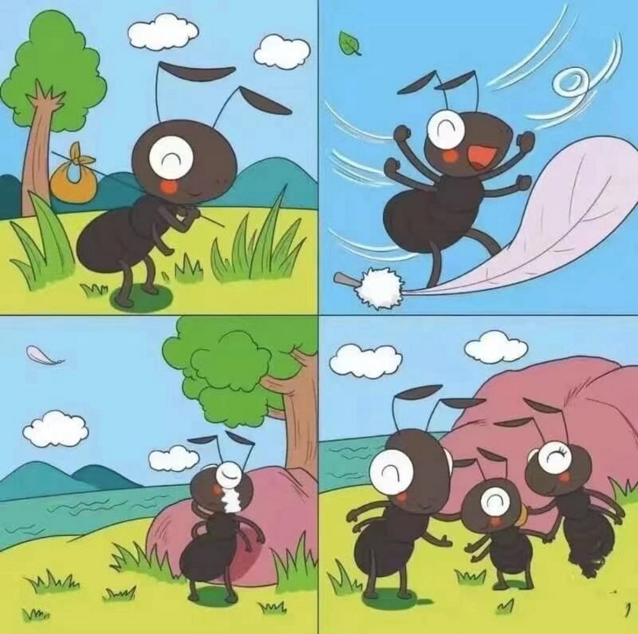 娃儿的幼儿园作业,看图说话,我竟然看不懂 娃儿的幼儿园作业,看图说话