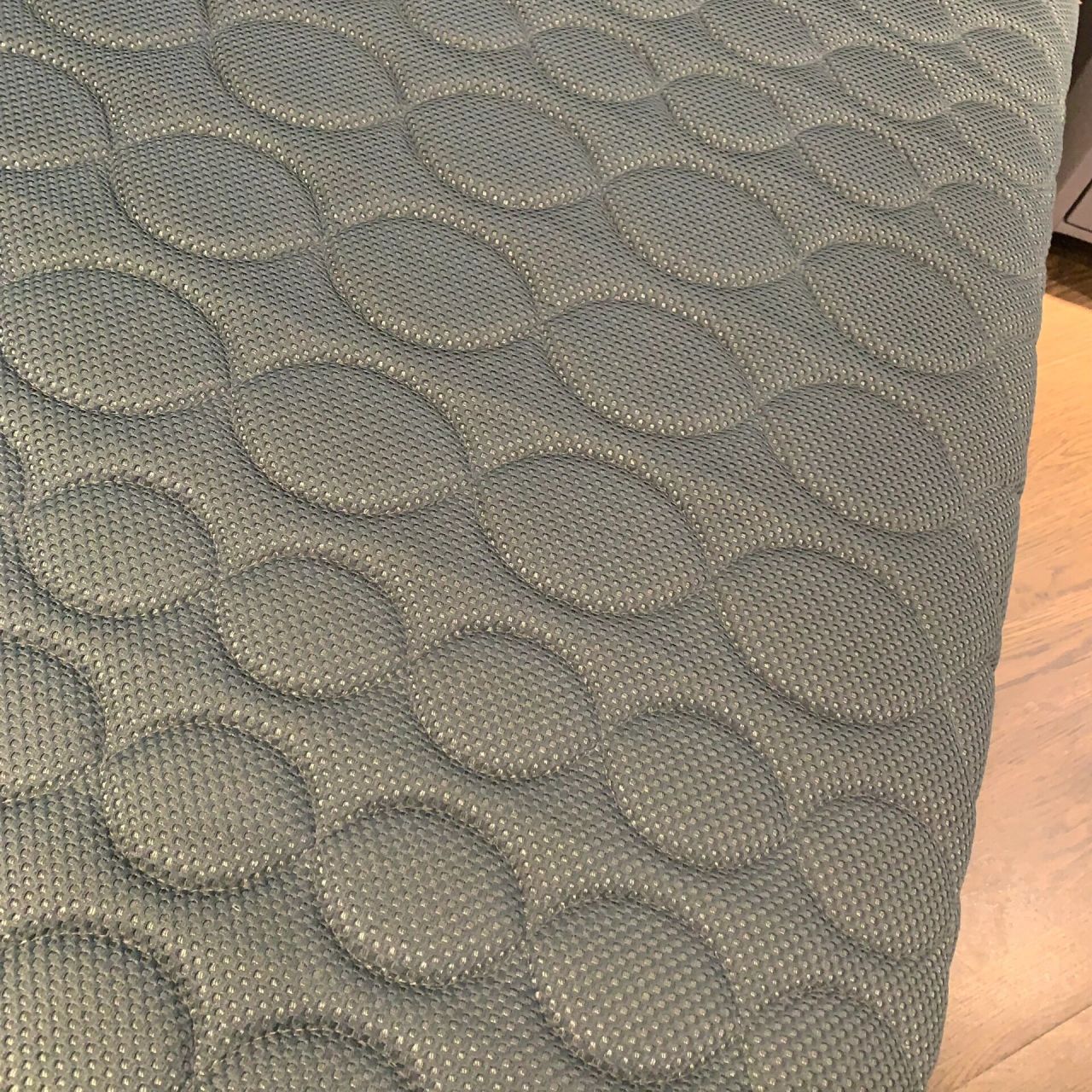 慕思3d系列真皮床配全3d床垫  慕思纯3d床垫可完全水洗,3d材质搭配3d