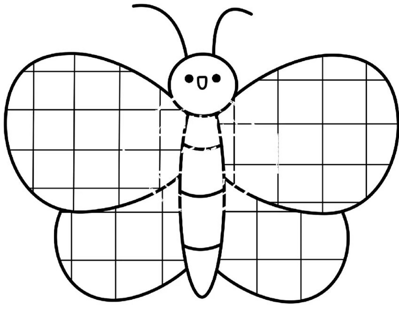 环创素材-美工区格子画可打印 幼儿园环创 幼儿园环创可打印素材