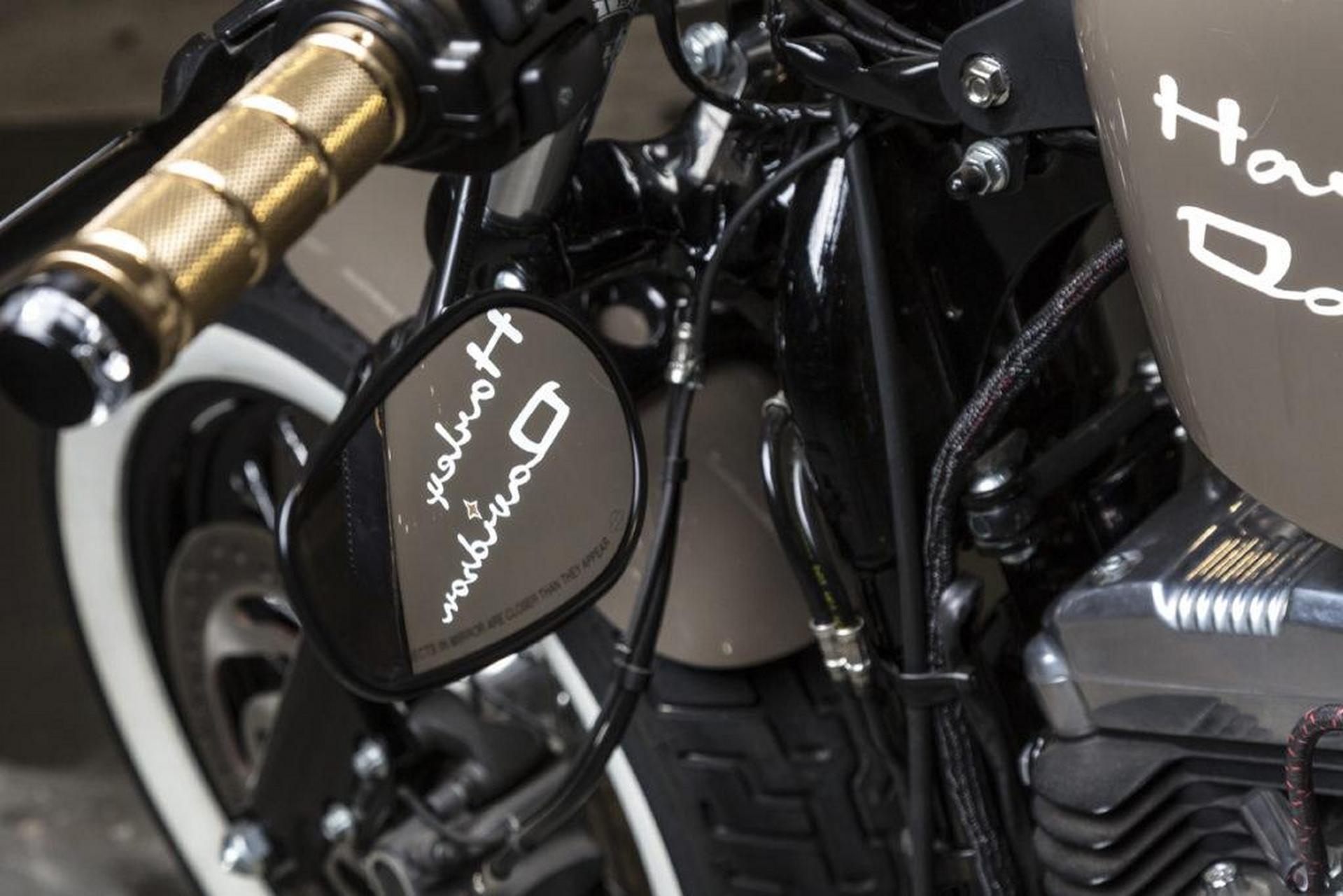 哈雷x48 宽胎改装案例4w案例参考