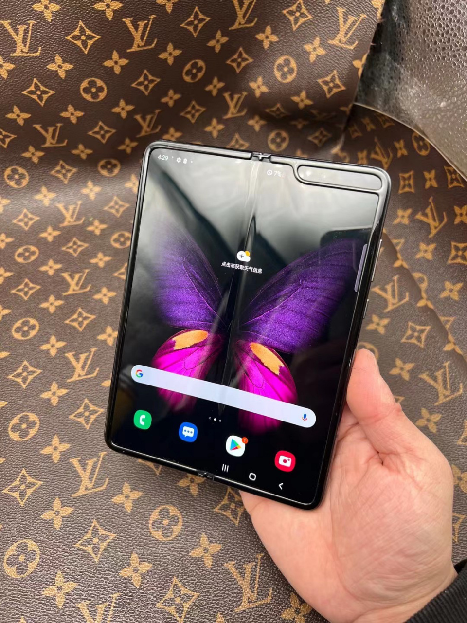 f9000 12 512g 完美屏 韩版 成色新902588 #三星# #三星手机# #折叠