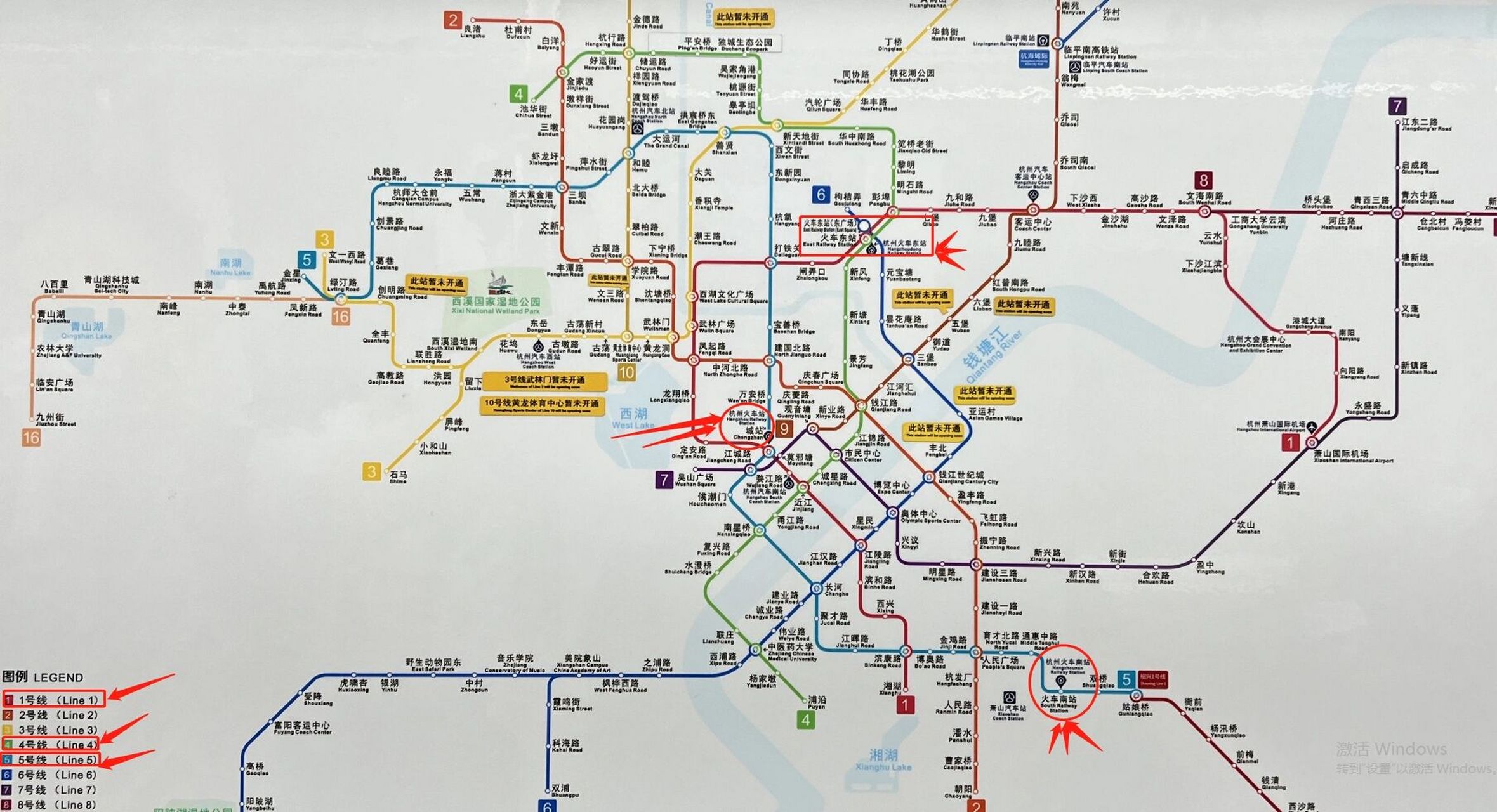杭州高铁火车不同站点小知识 杭州站,杭州东站,杭州