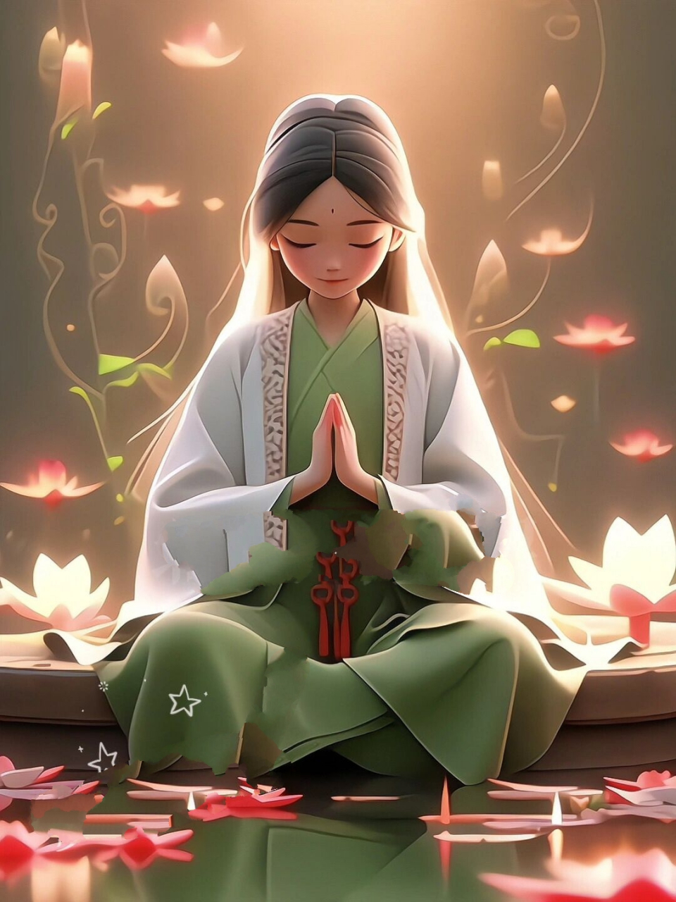 修行佛系女头 人生就是一场修行,我们要学会放过自己,凡事不用太较真
