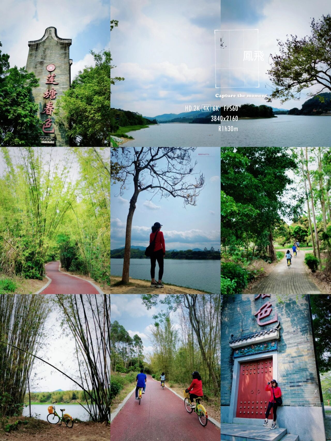 增城《莲塘春色》踩单车农家乐一日游记 地址:增城区荔城街莲塘村上