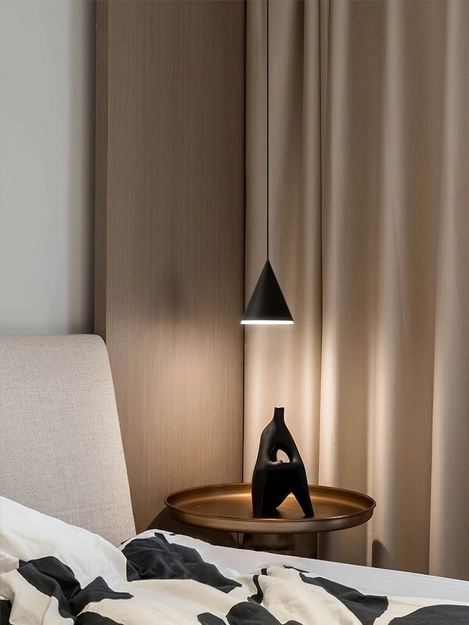 灯具推荐 | 卧室床头吊灯 有睡前阅读98或者玩手机95的朋友们在