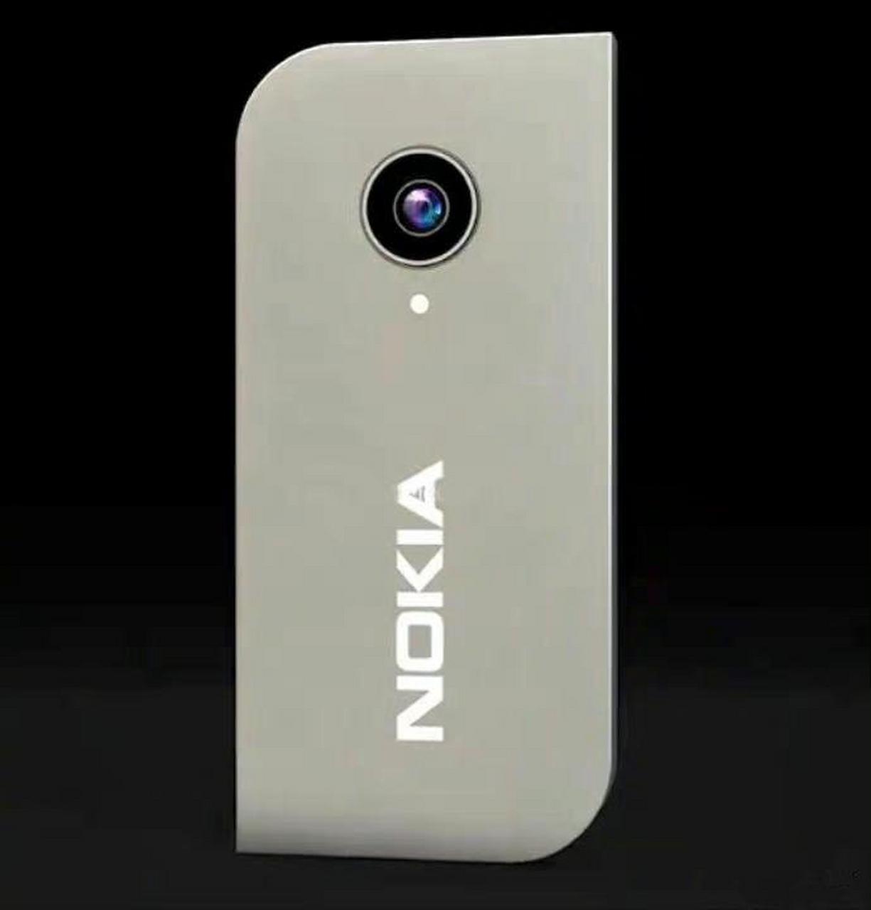 诺基亚新7610概念机曝光,外形采用柳叶设计,后置单镜头,像一只眼睛