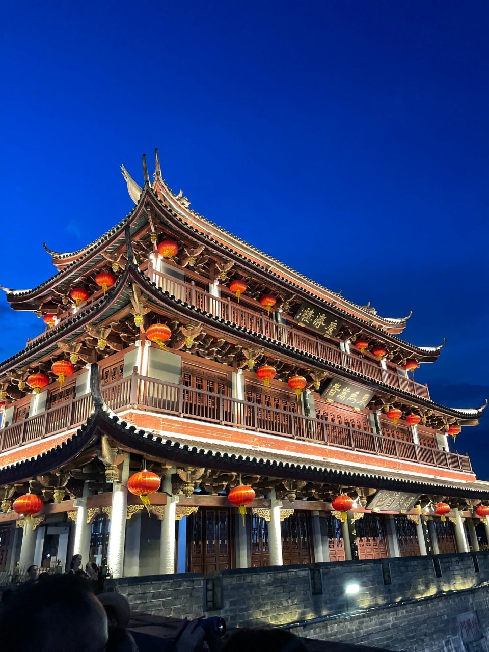 在潮州|广济桥攻略 潮州古城上,在广济楼俯瞰一下,风景不错.