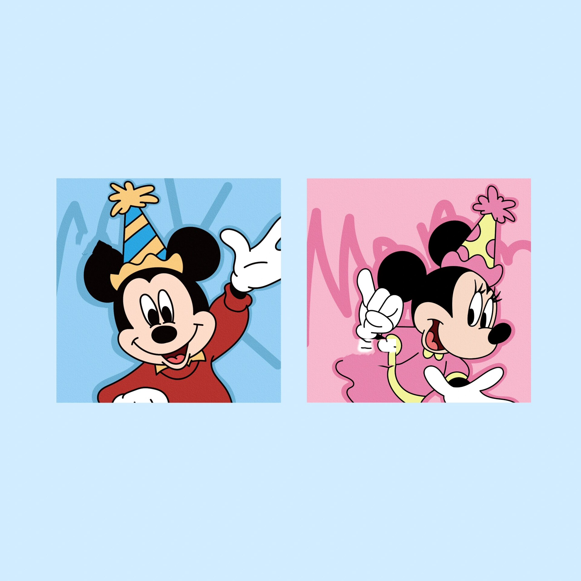 头像分享|米奇米妮0699