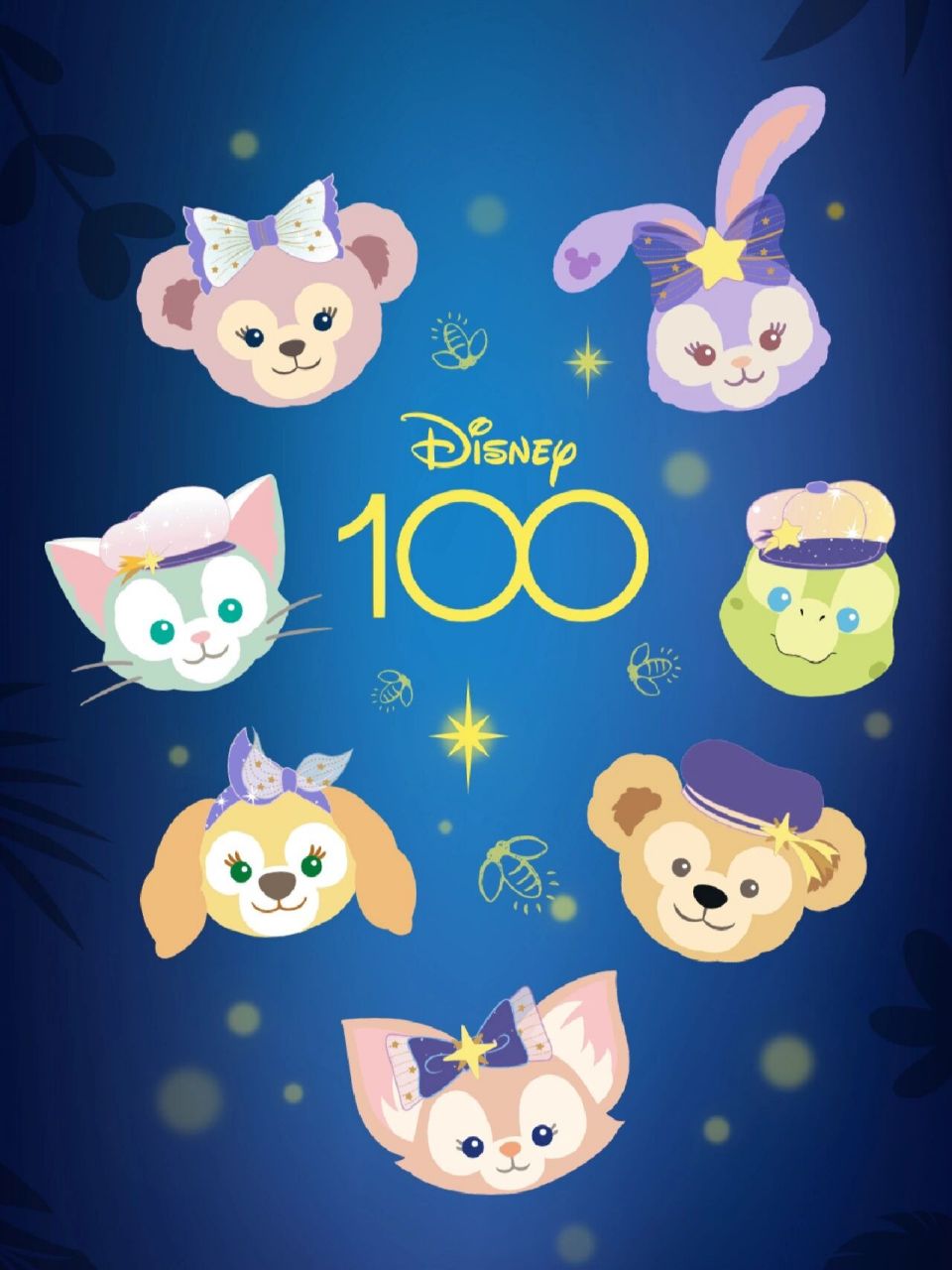 迪士尼100周年壁纸也太梦幻了吧