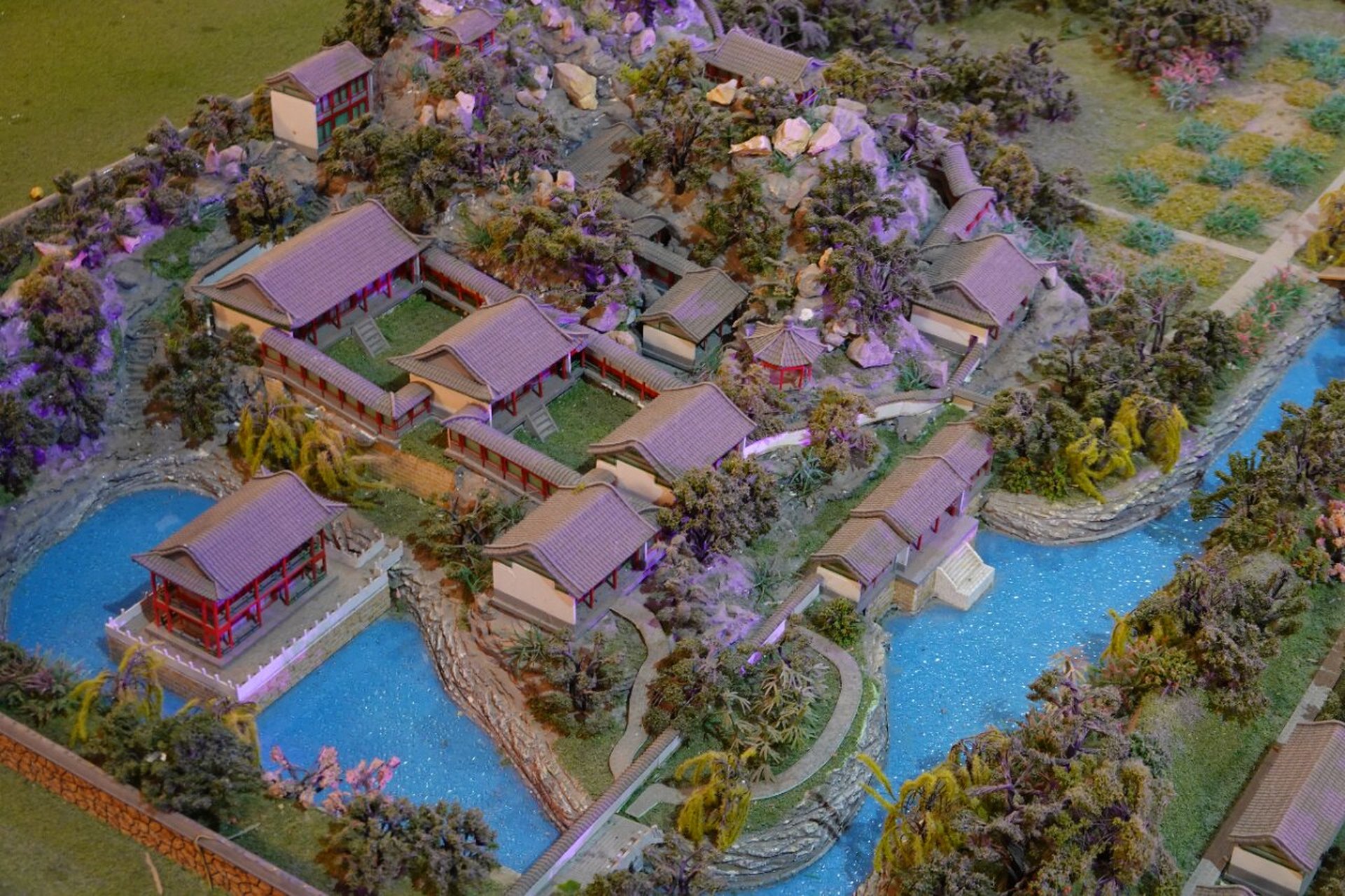 【圆明园沙盘全景模型,历史的记忆重现】 78在圆明园展览馆,我被一