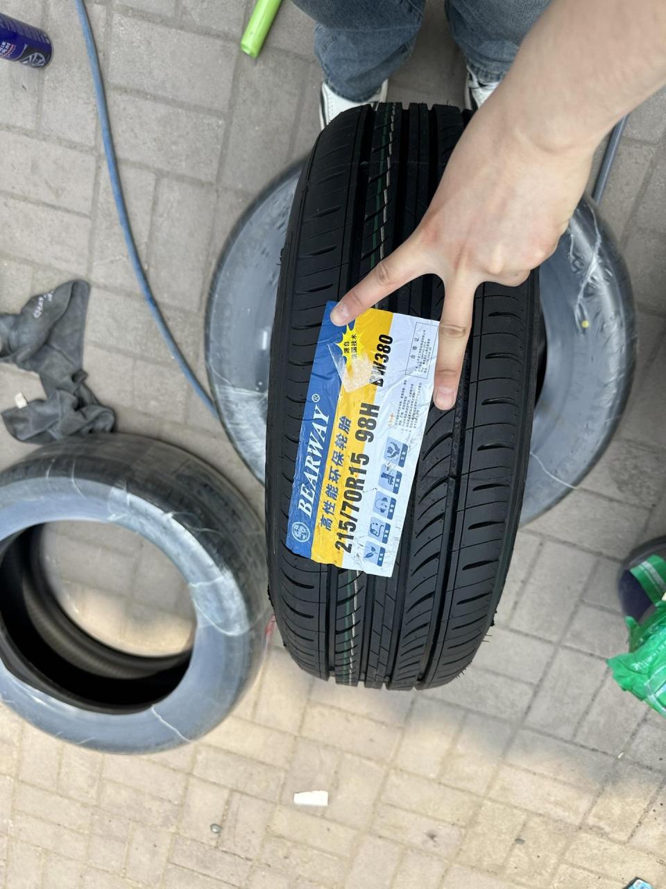 百威轮胎24年全新正品.刚进的轮胎也太漂亮了