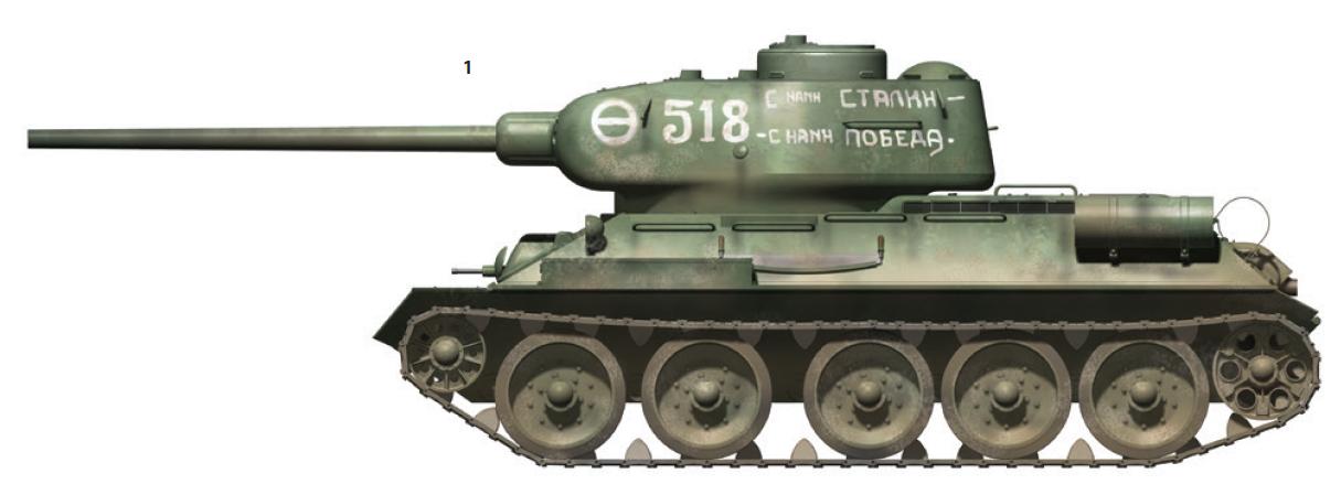 这辆t-34-85是属远东并线独立坦克旅.