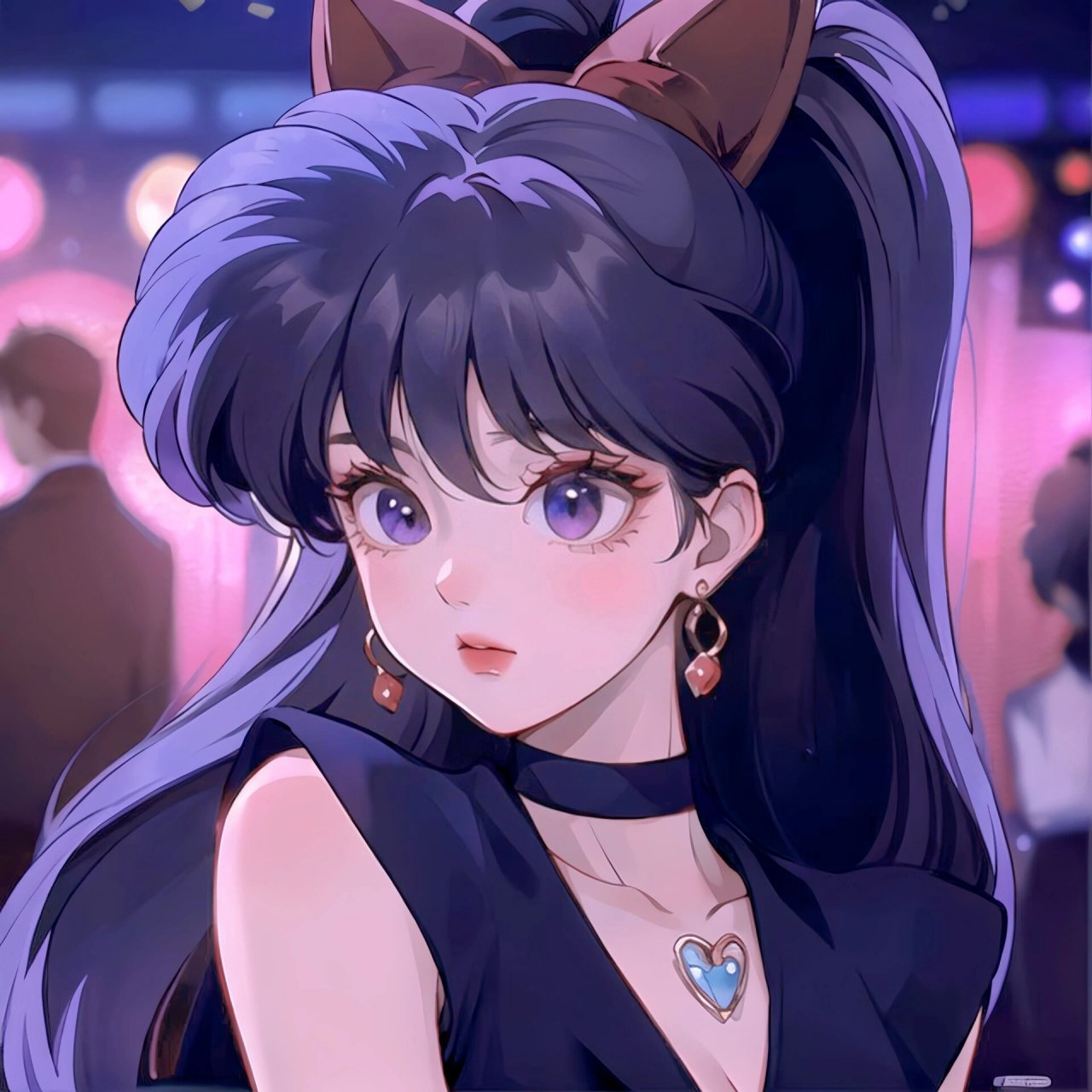 女神海小月～紫色系头像贵气又梦幻～仙气十足