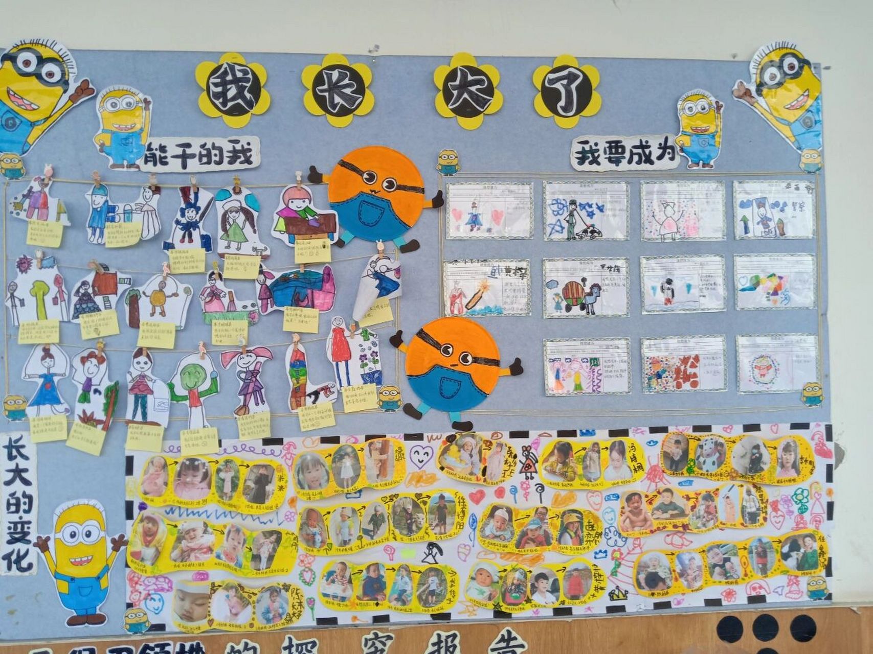 幼儿园主题墙设计意图图片