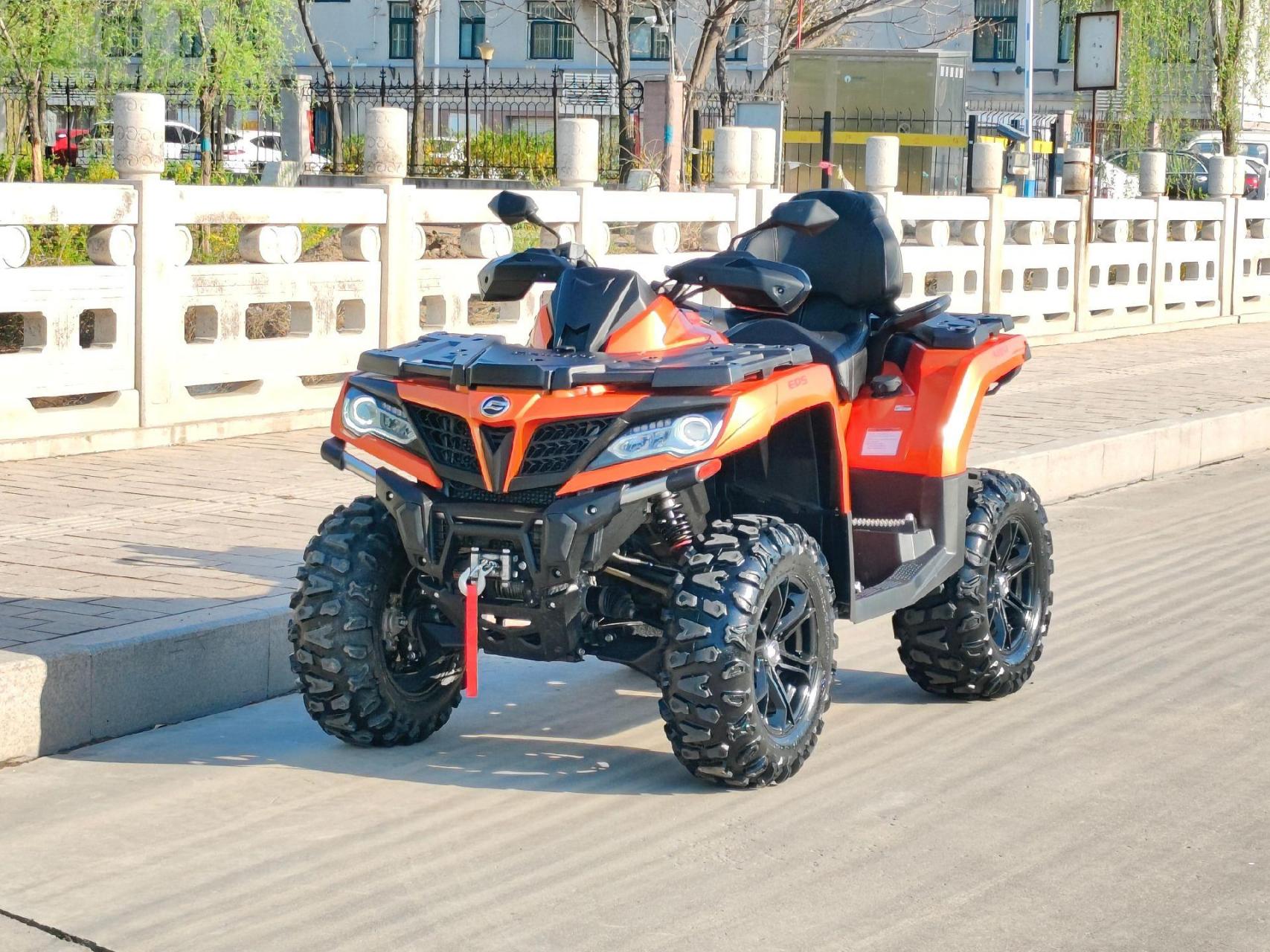 春风850atv沙滩车,四驱带差速锁越野通过性更好.