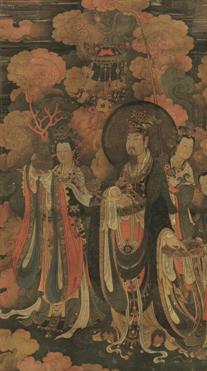 【法海寺壁画  帝释梵天礼佛护法图】 ﹥﹥展览回顾:粉壁丹青——京津