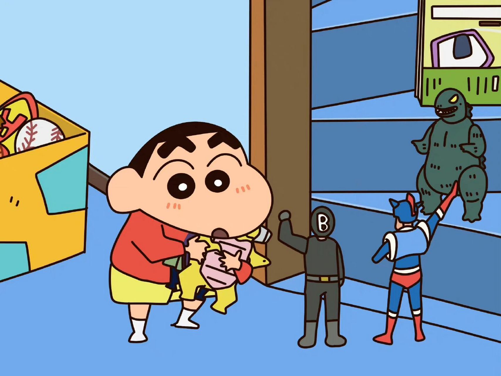壁纸|蜡笔小新电脑壁纸来咯