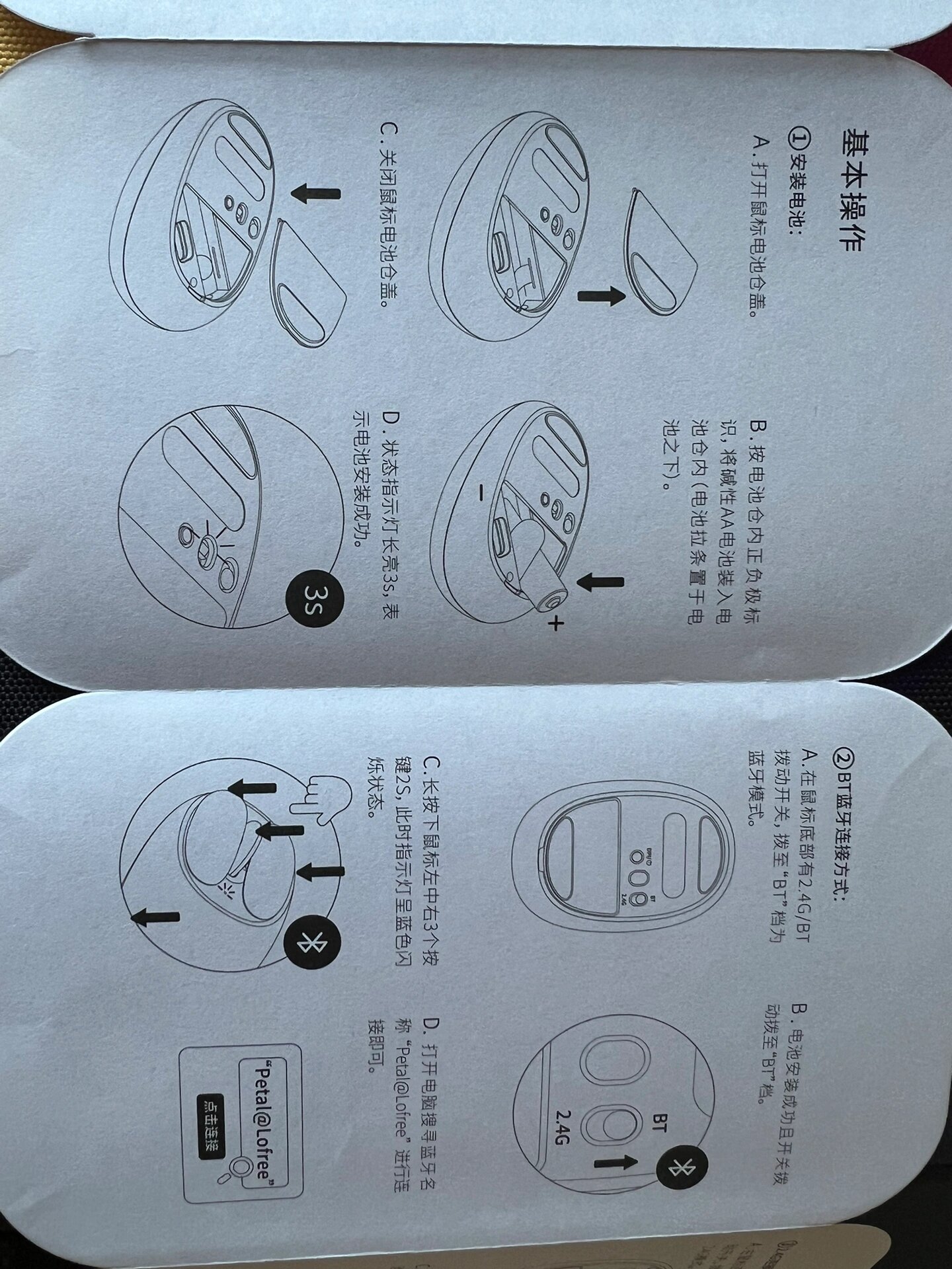 鼠标使用方法示意图图片