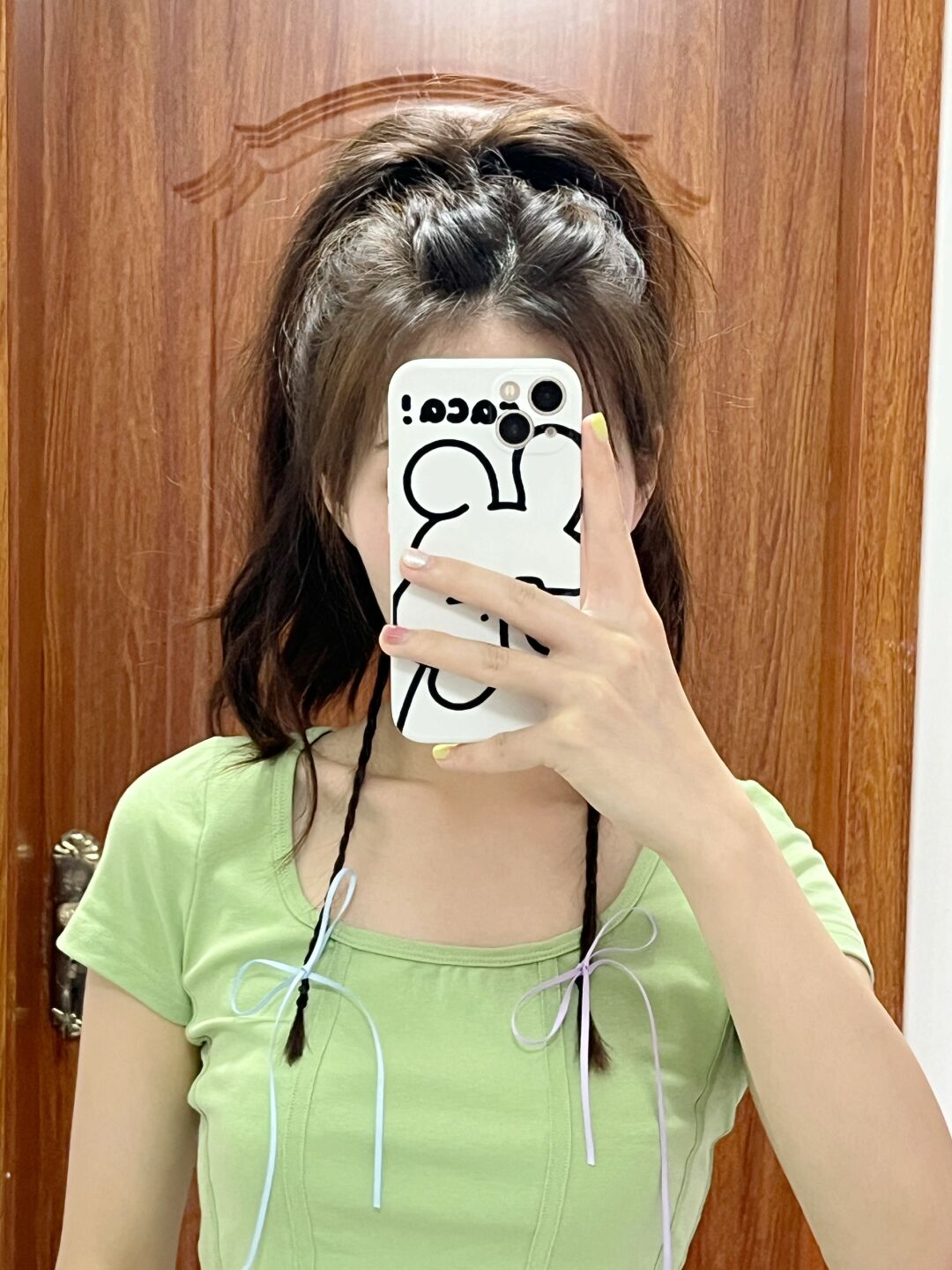 发型参考 高马尾女生低马尾女高高颅顶蓬松马尾图片人头发画女高马尾