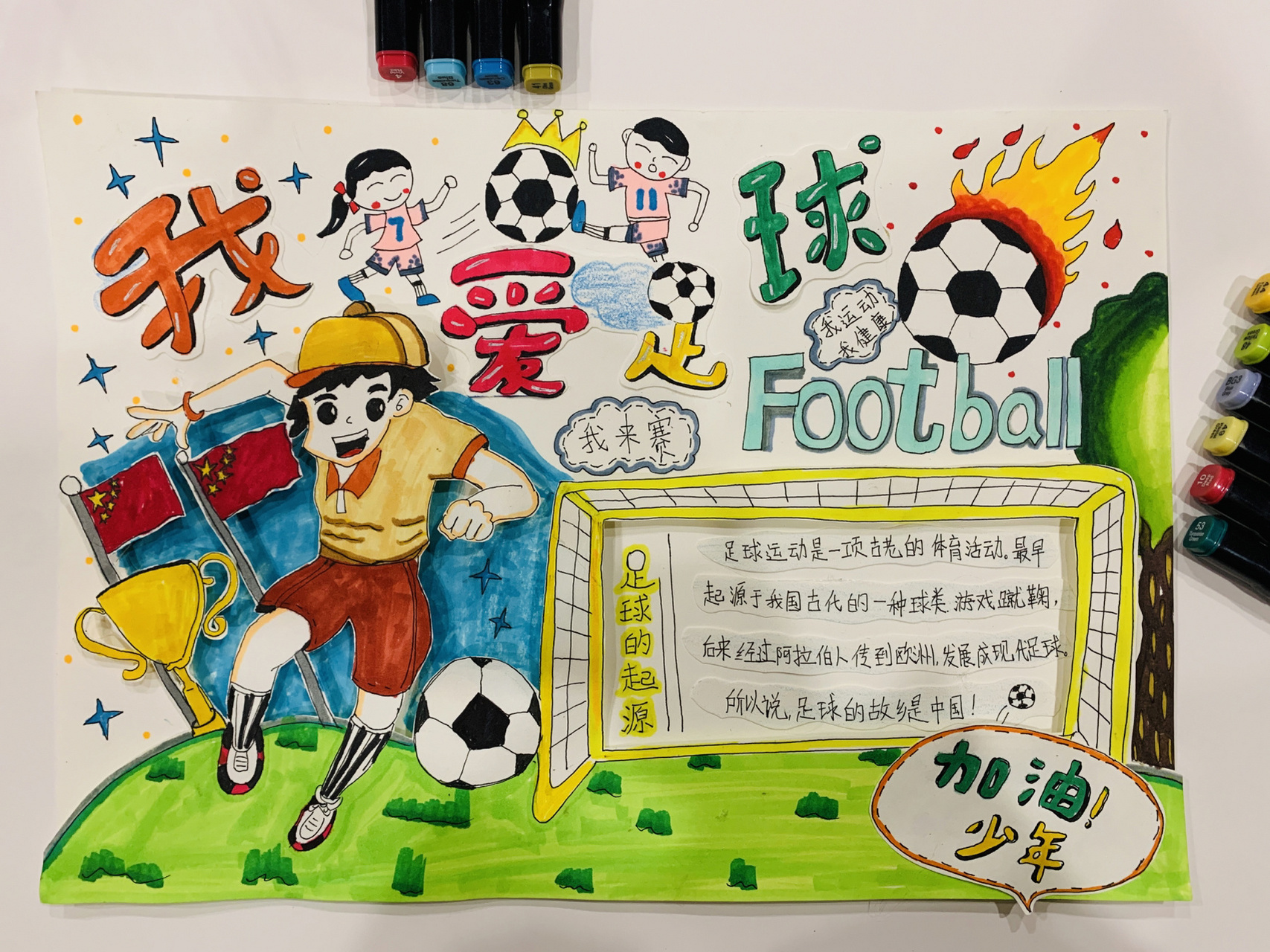 足球手抄报 足球手抄报