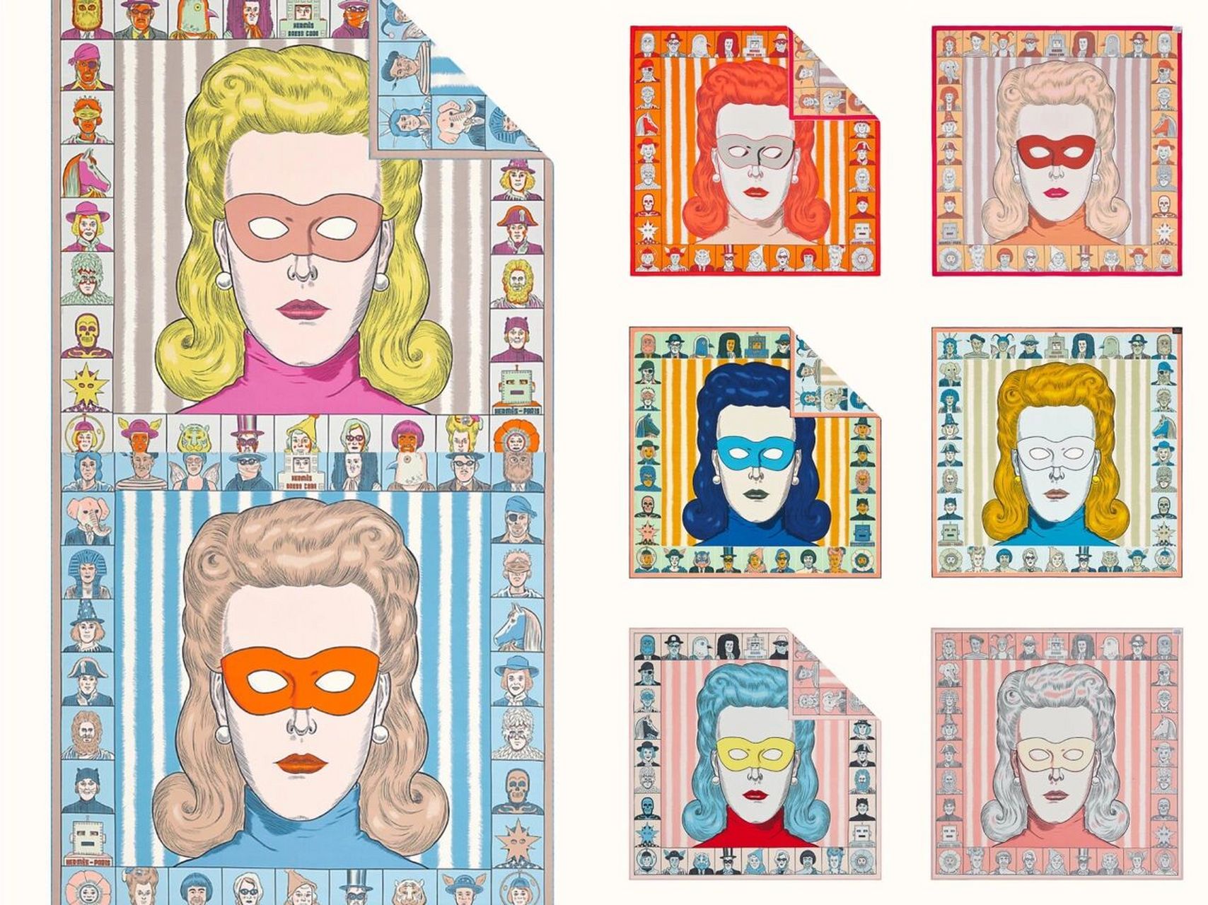 爱马仕丝巾dress code… 主题:dress code着装风格 设计师:daniel