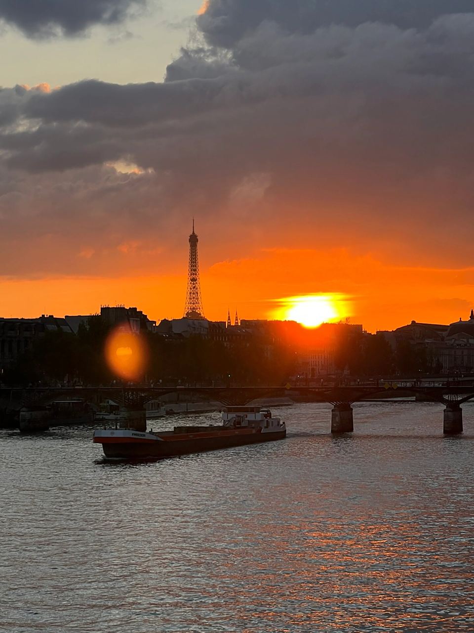 巴黎,塞纳河边的绝美日落92