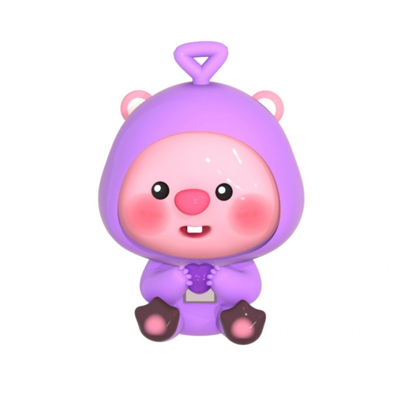 粉淀粉肠版天线宝宝[大笑][大笑] 双倍可爱[期待] #nomad# #头像