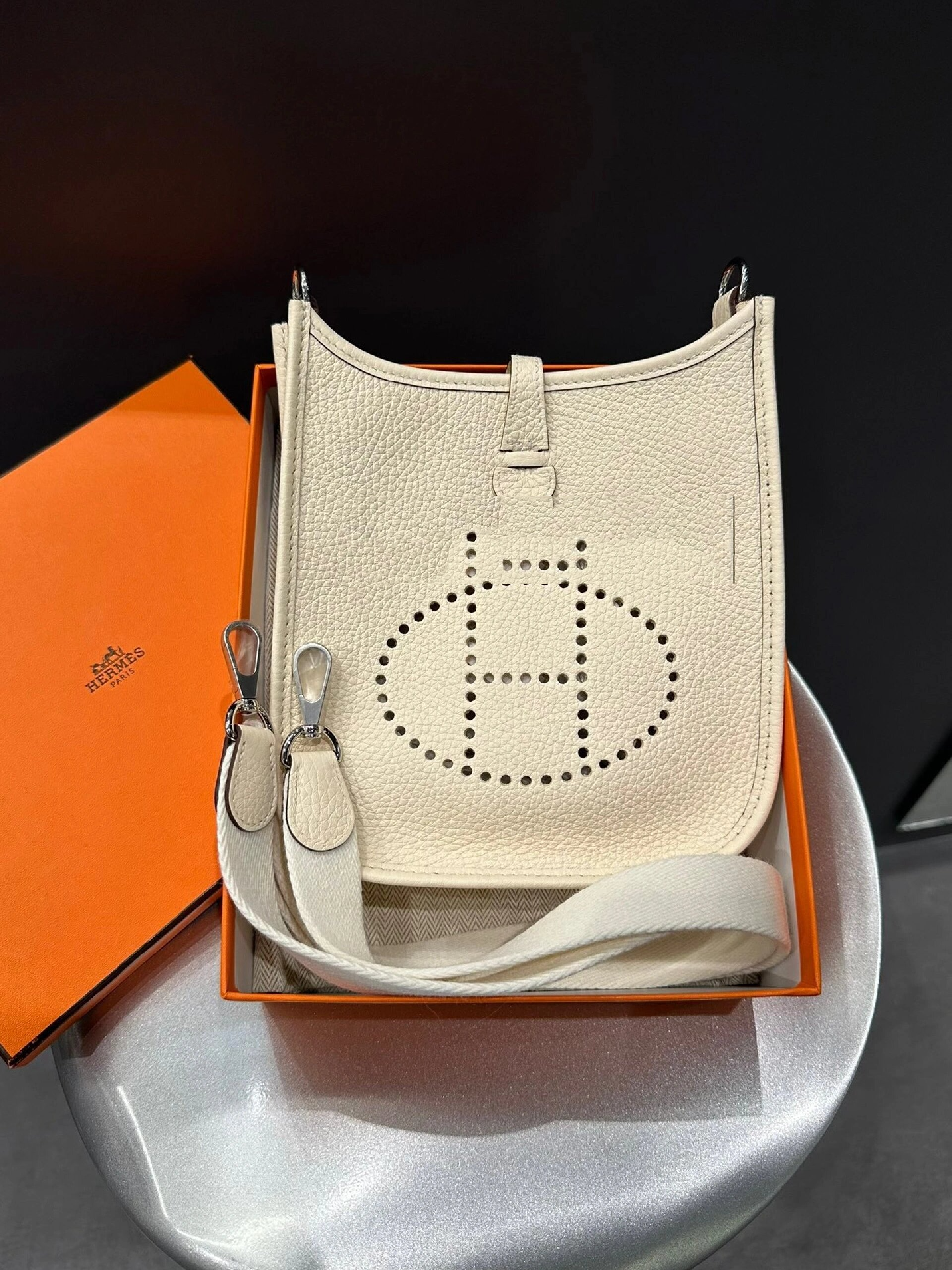 今日收包|爱马仕伊芙琳mini💰1.8w