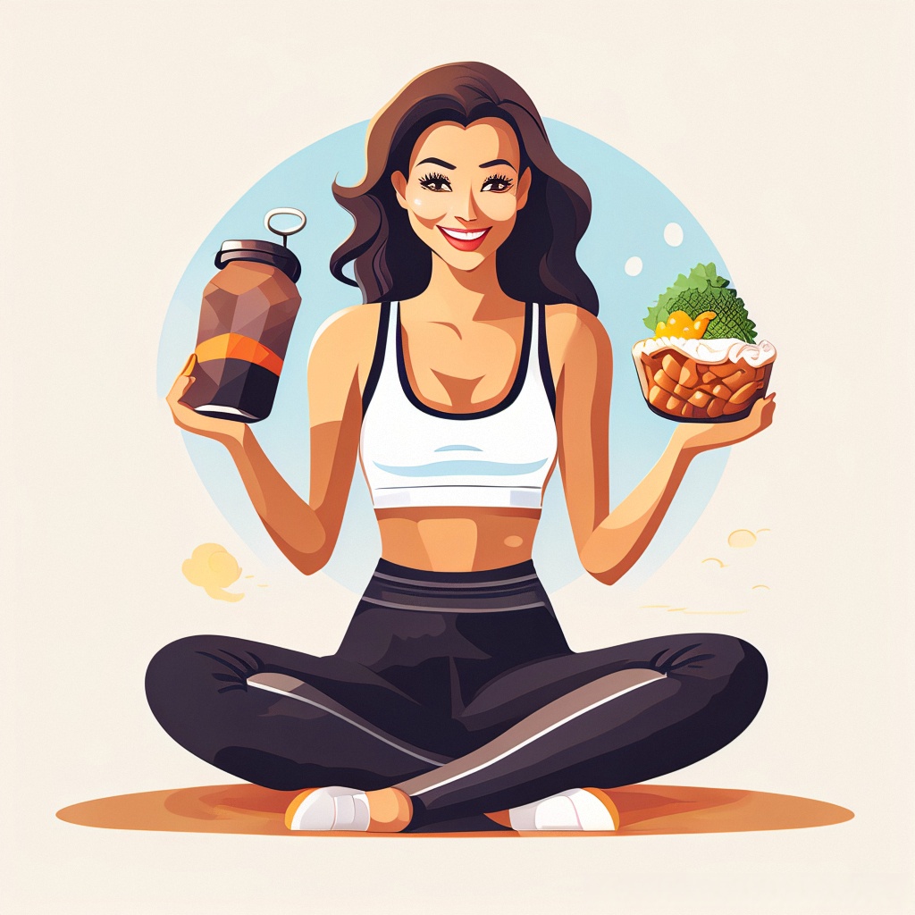 营养师头像有关轻食的图片卡通适合营养师的头像轻断食头像女营养师