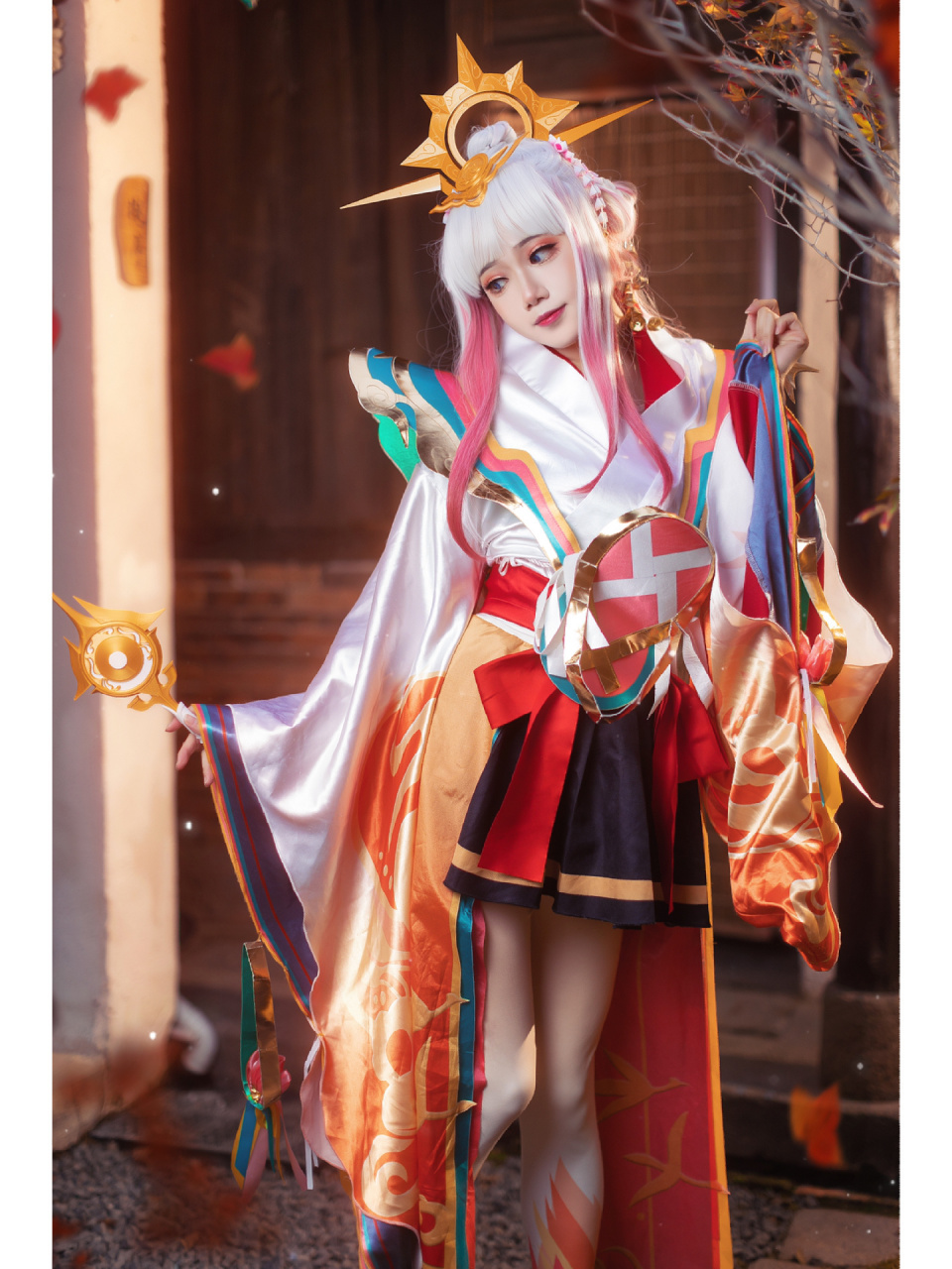 娜可露露前尘镜 93王者荣耀cos "红月正当空,逢魔涤荡,归途迷雾中"