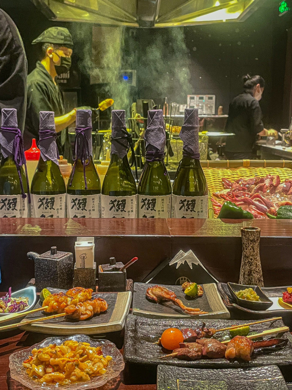 发朋友圈被疯狂点赞的烧鸟店,快去吃6015 #夜宵好去处# 我怎么才