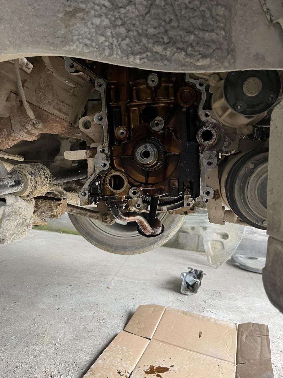 起亚正时链条跳齿完美解决