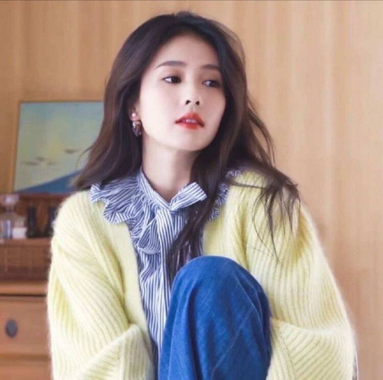 白鹿美爆的头像 真的好好好好看