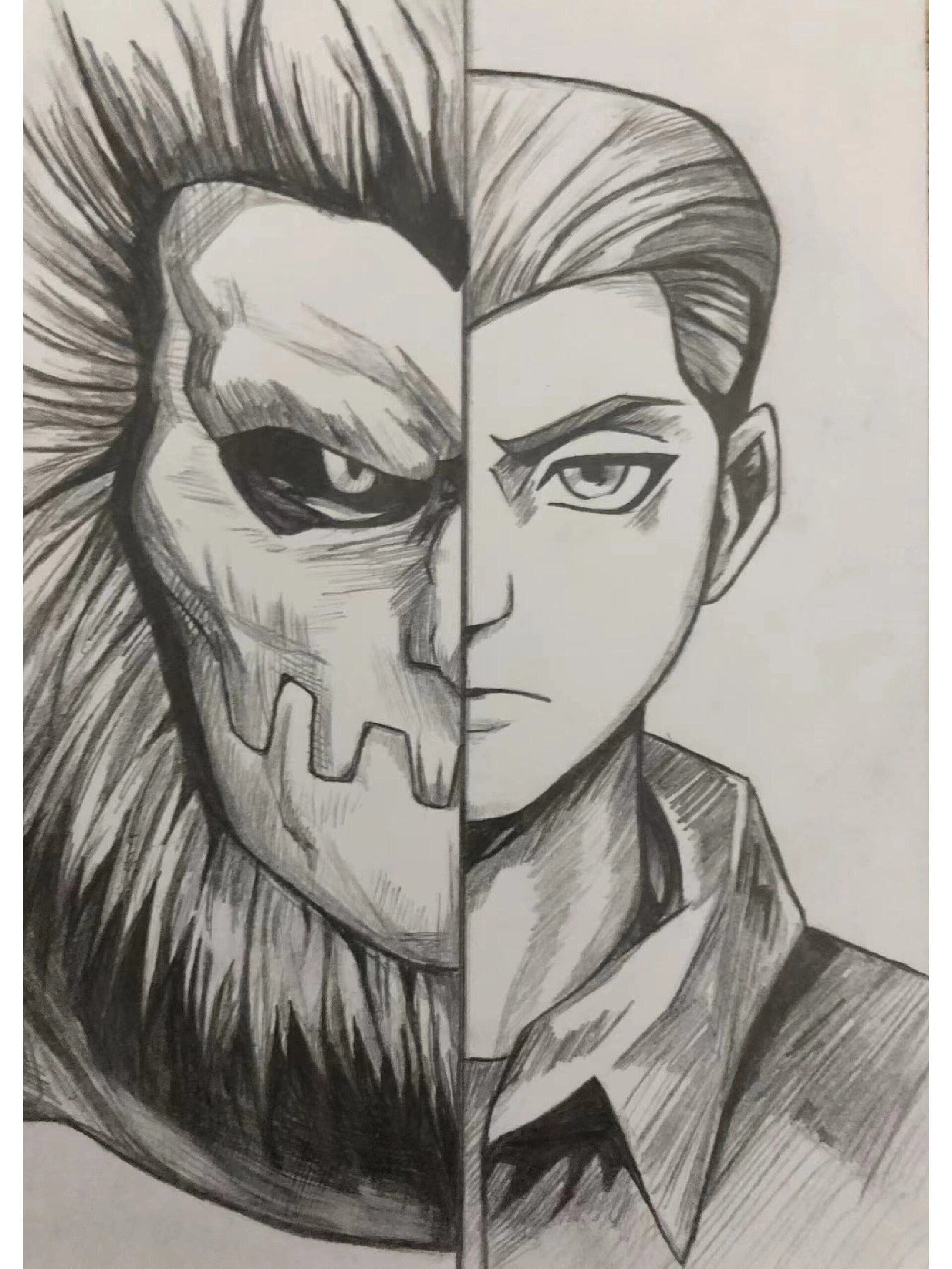 爆肝,耗时七小时,九大巨人手绘 真的肝了好久好久好在成品效果不错