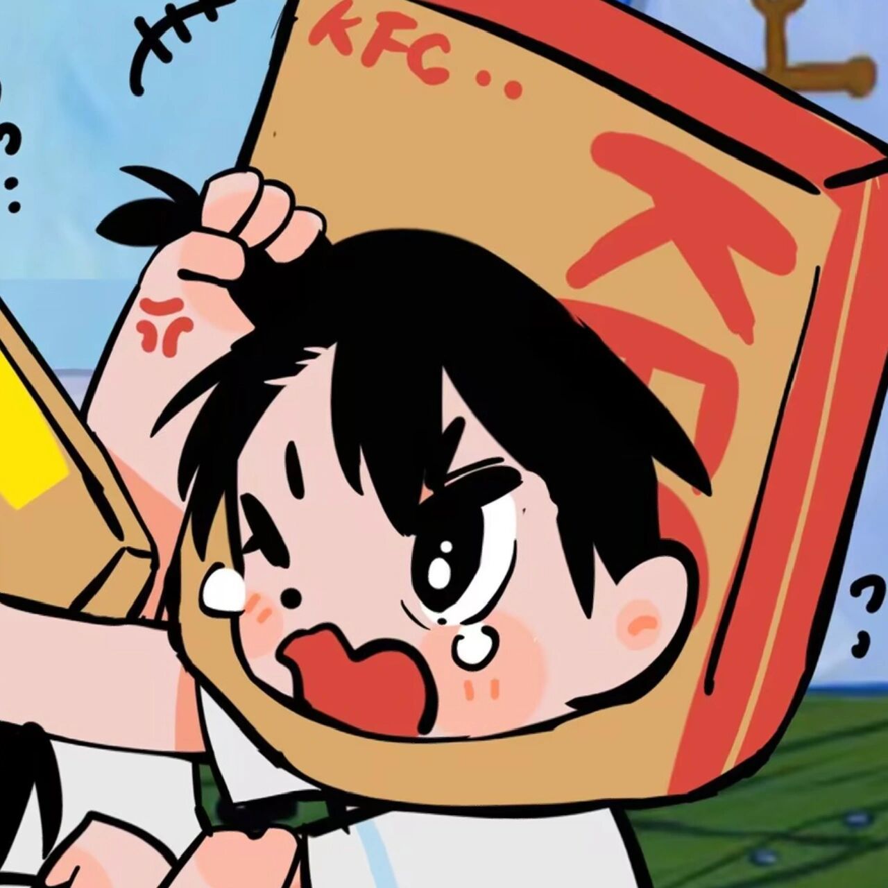 情侣头像 | 麦麦大战肯德基636363