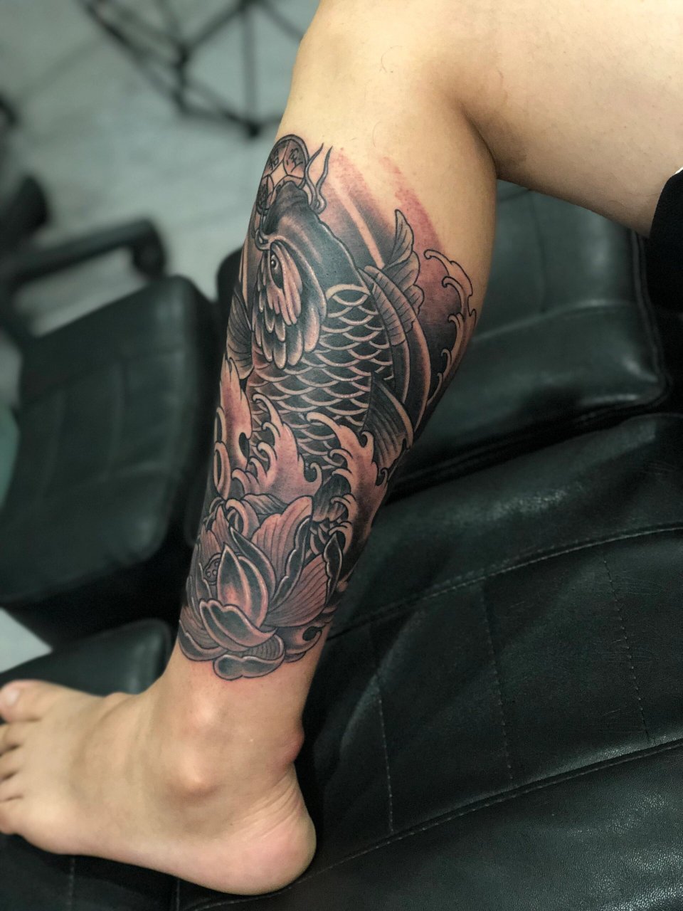 鲤鱼纹身
