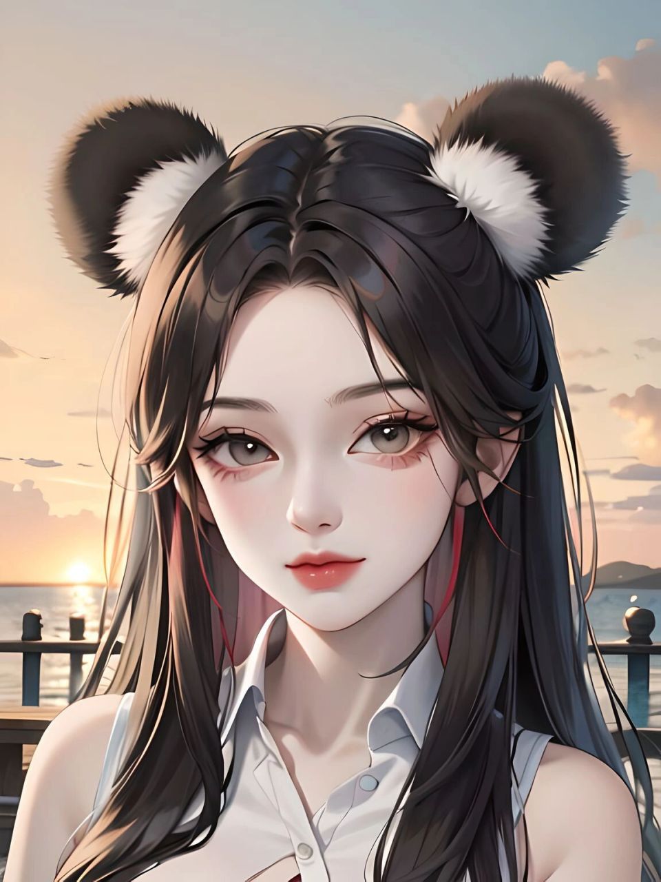 94国宝拟人 94熊猫小姐姐ai绘画