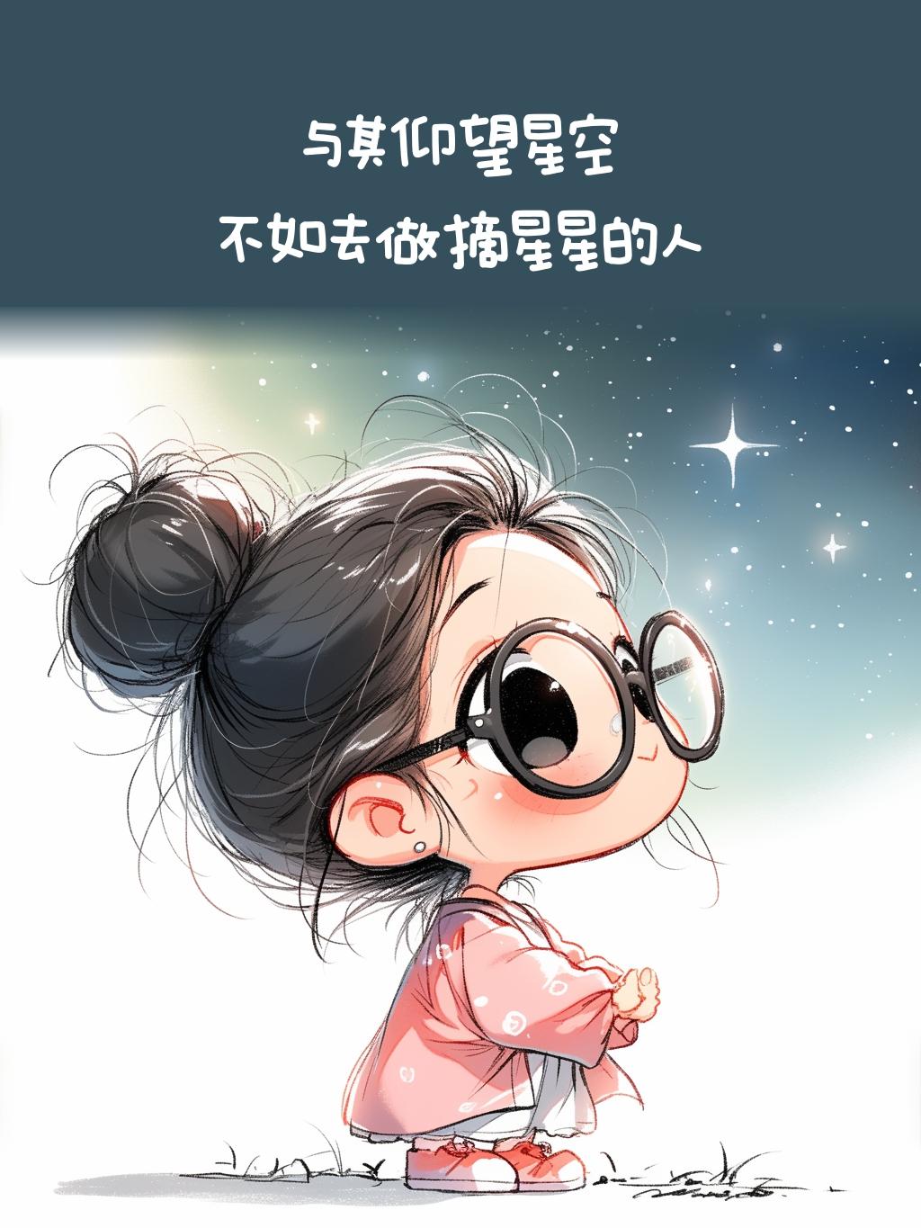 这句话鼓励我们不要仅仅停留在对美好事物的向往和憧憬上,而是要付诸
