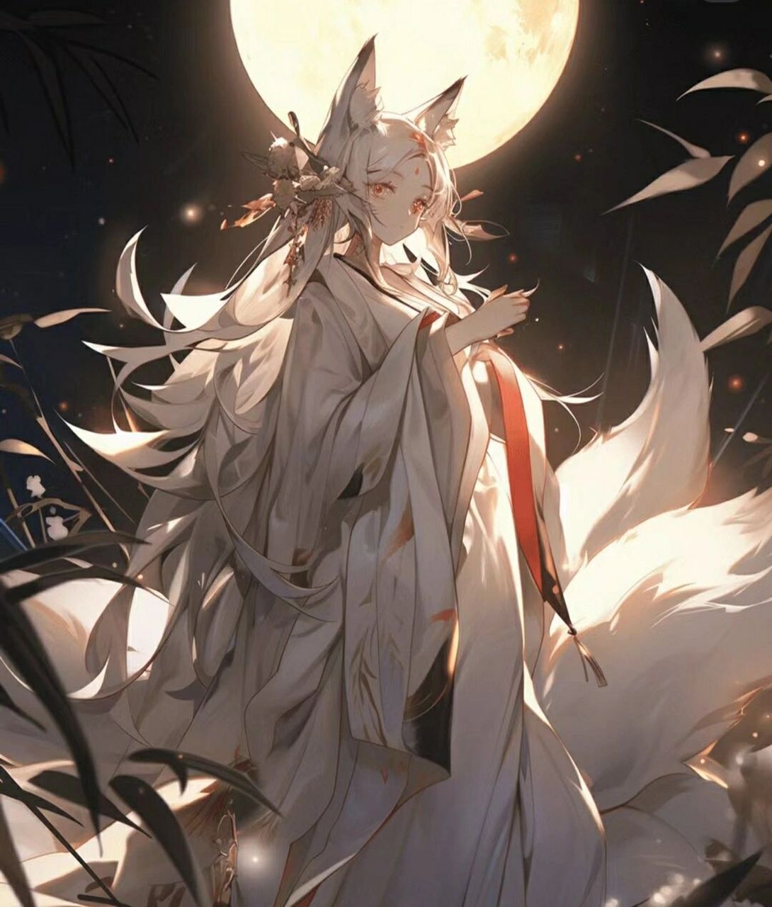 古风头像:九尾狐