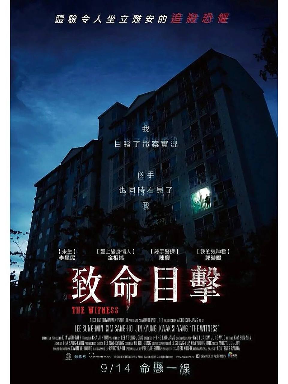 《目击者》韩国悬疑惊悚电影6015致命追杀恐惧6015 影片名