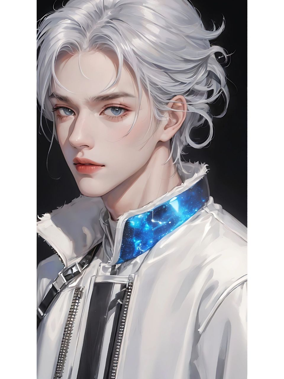 银发少年|男生头像