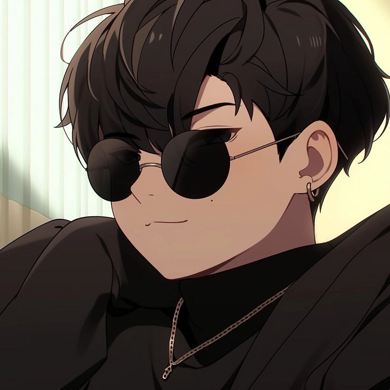 酷男生头像:墨镜一戴,谁都不爱(a版)