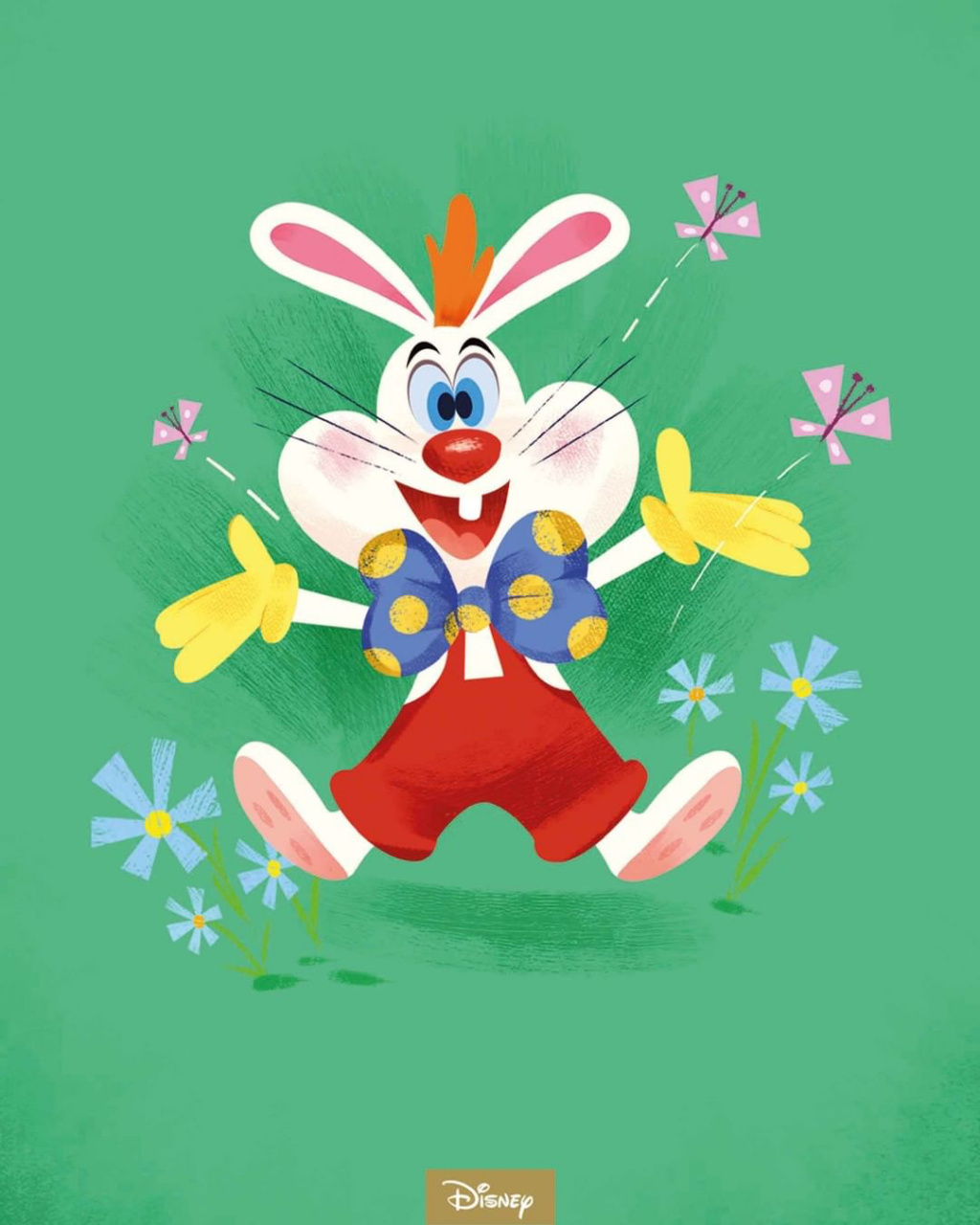 兔年来认识一下迪士尼的小兔子们吧～ 图① 兔小姐和桑普(miss bunny