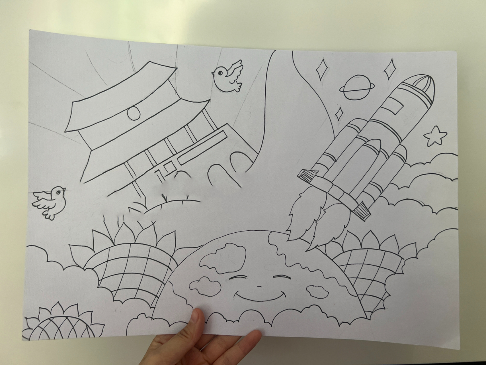 美丽中国 主题画 已参赛