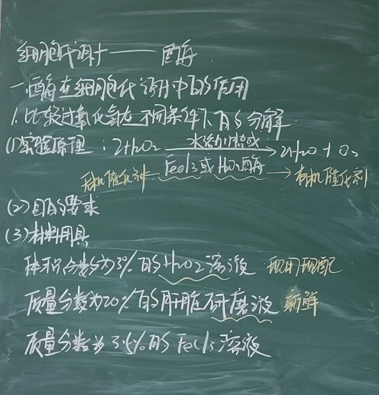 高中生物必修一5.1.1板书设计