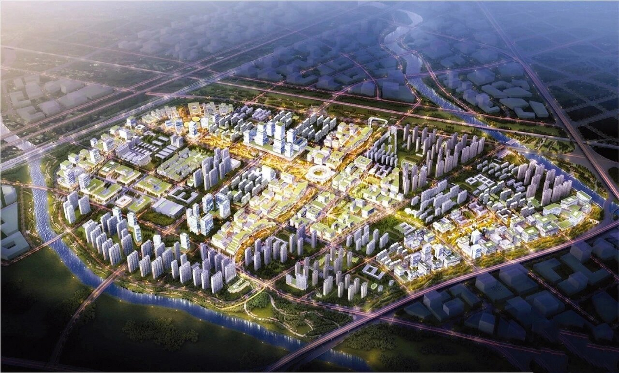 郑州32个核心区域 金岱产业集聚区 基本情况:金岱科创城板块总范围约