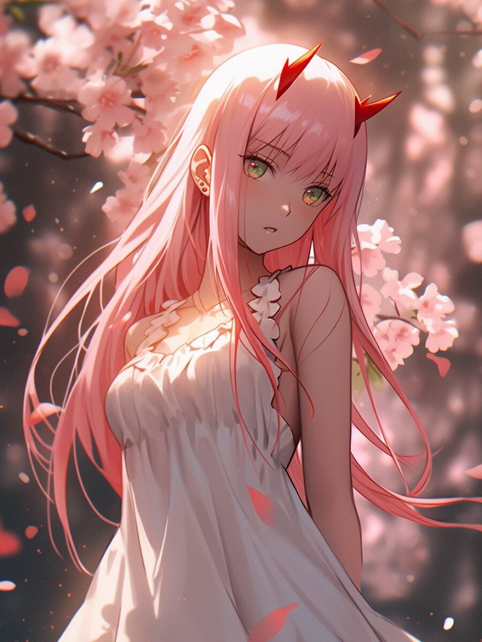 【darling in the franxx】02丨精美壁纸 (含完整咒语)左下角进入 	 "