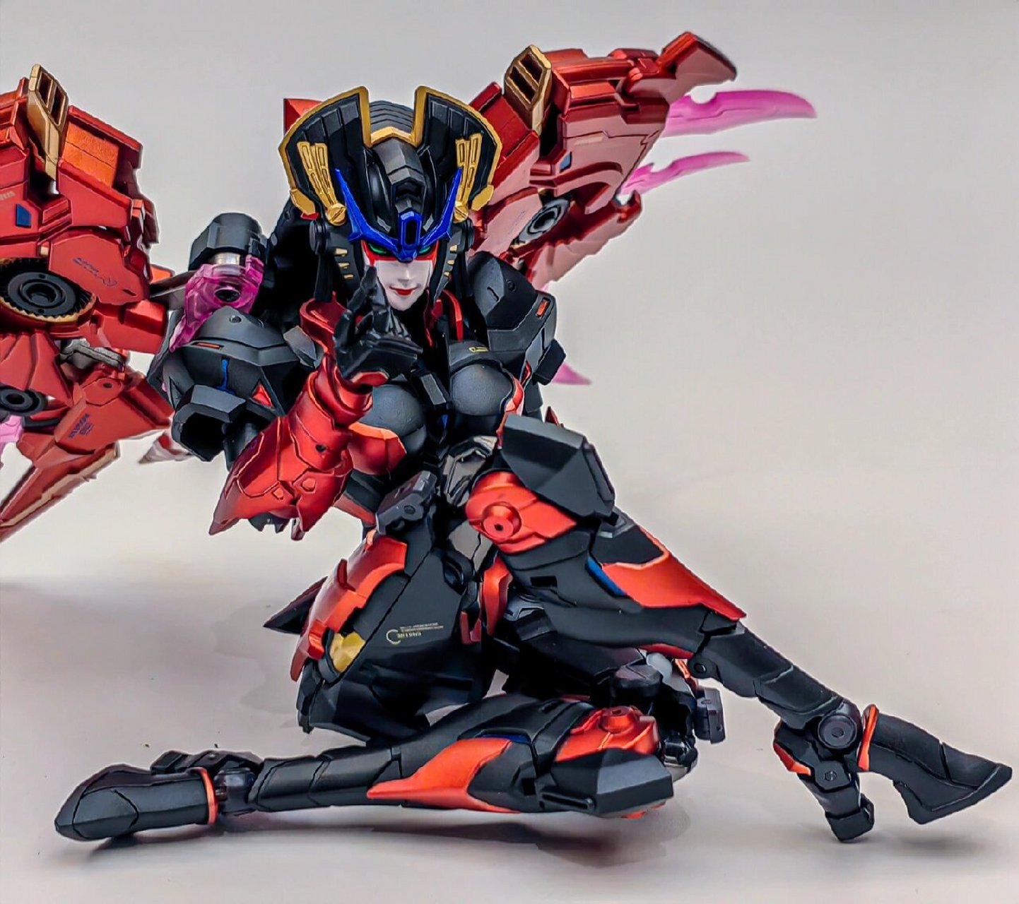 变形金刚 bt02 风刃 bingo toys第二款产品 风刃 人形很不错 飞机形态