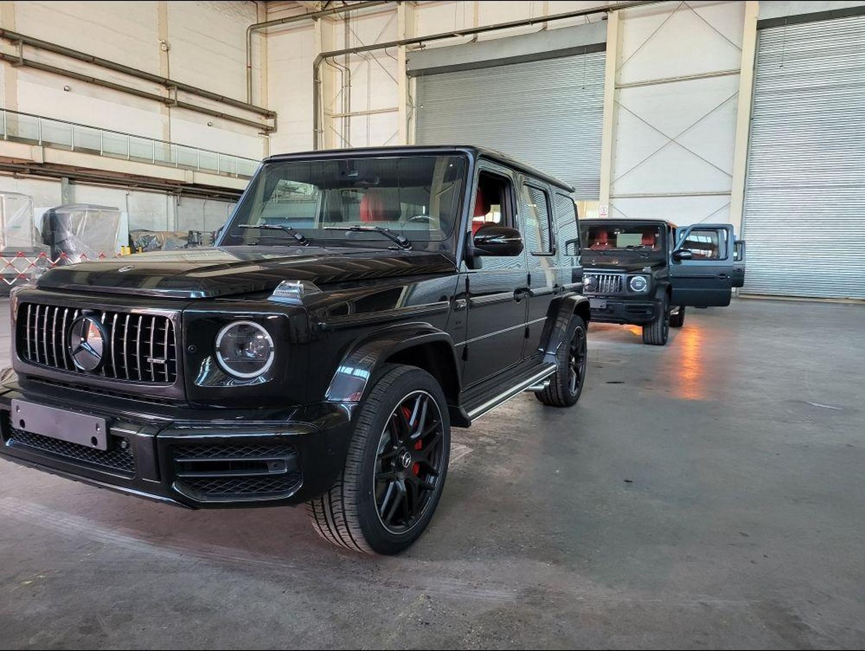 24款全新奔驰amg g63黑武士限量版.